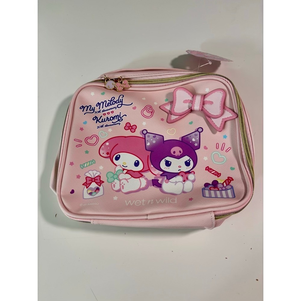 Wet n Wild Makeup Bag Sanrio Collab My Melody Kuromi Anniversary Kawaii Travel